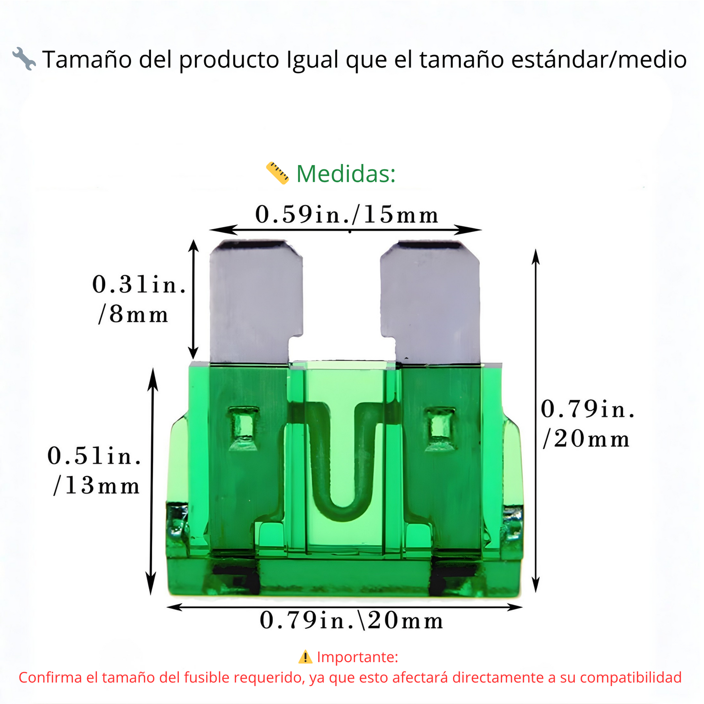 Pack 55 Fusibles 30A – Protección Instantánea para tu Vehículo
